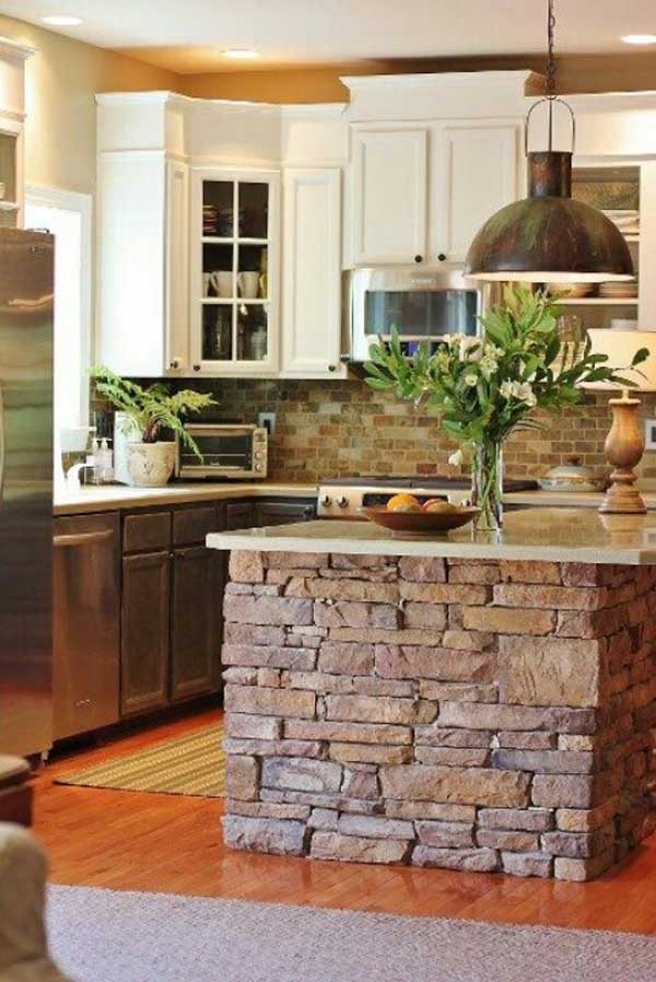 rustic homemade kitchen design