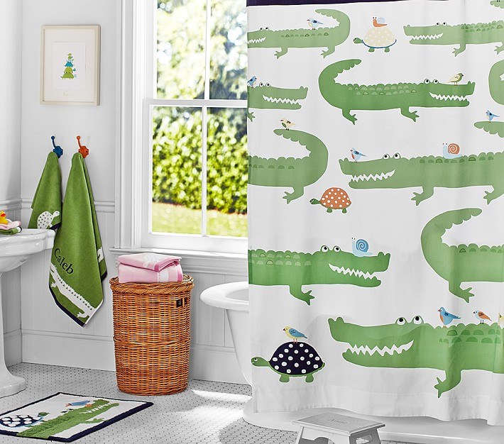 alligator bathroom theme for kids