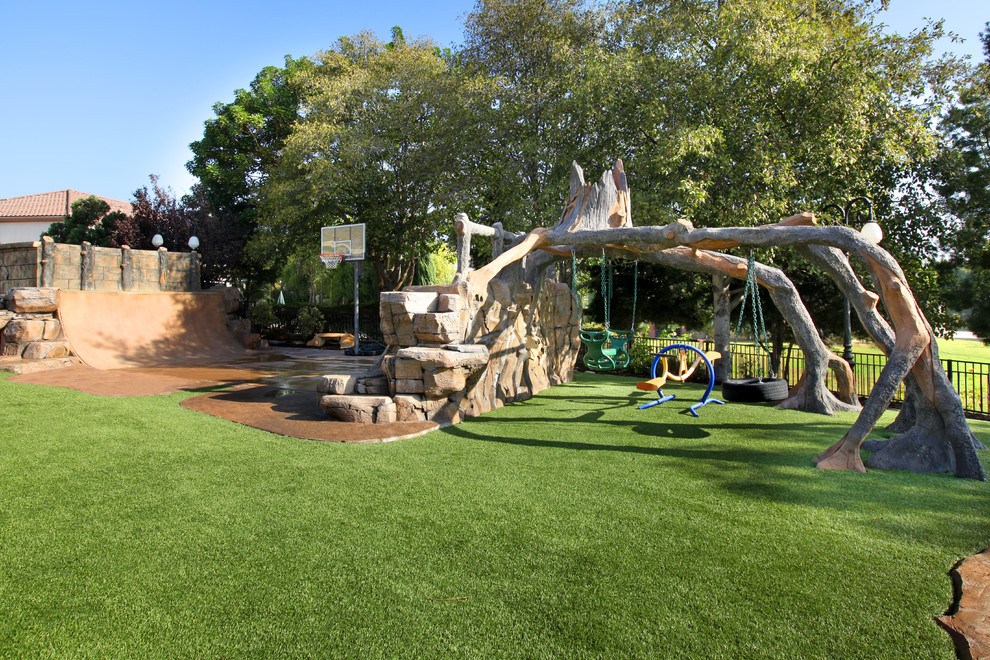 20 Of The Coolest Backyard Designs With Playgrounds