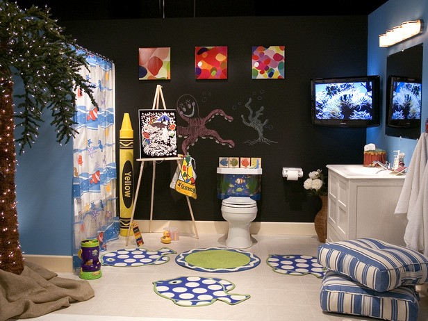 fun bathroom decor ideas for kids