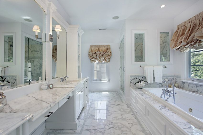 The 10 Most Stunning Marble  Bathrooms  of 2022