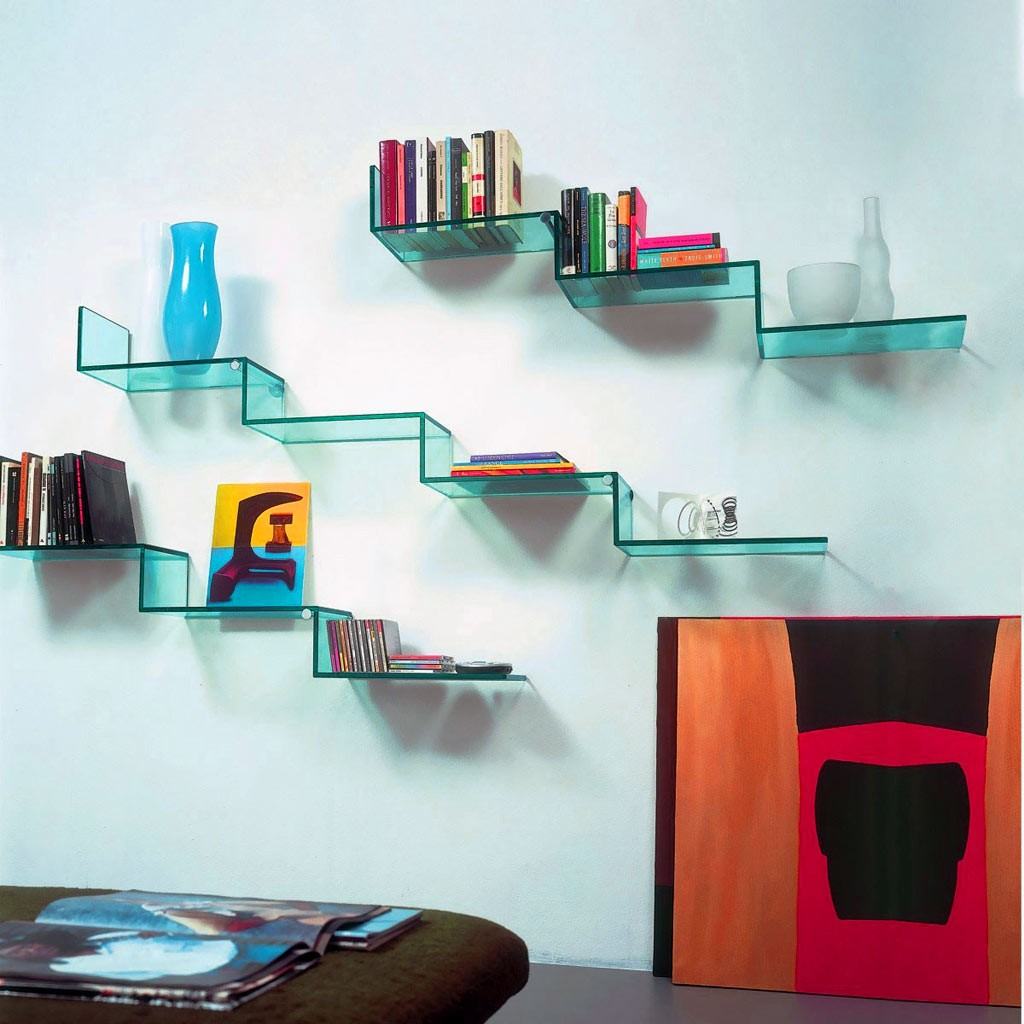 20 of The Most Creative Floating Shelf Designs