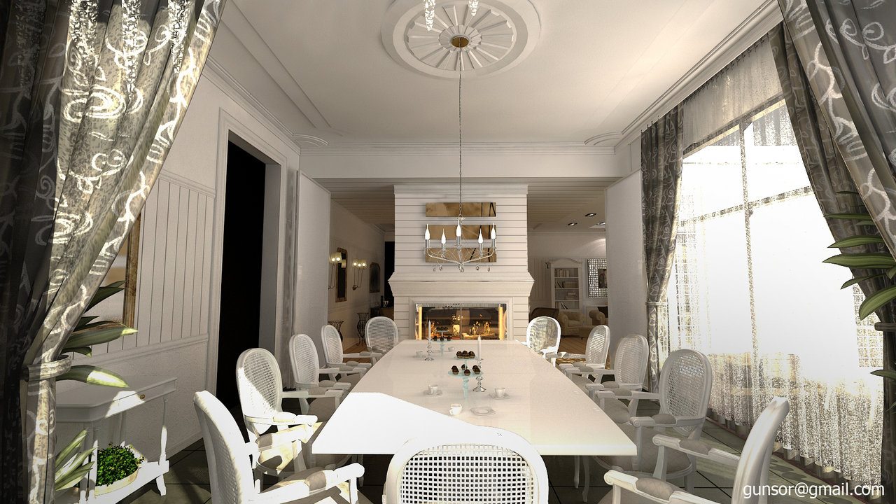 20 Beautiful Dining Room Ideas With Fireplaces