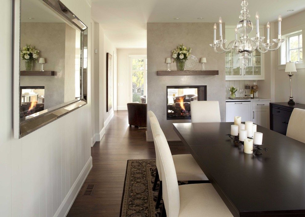 20 Beautiful Dining Room Ideas With Fireplaces