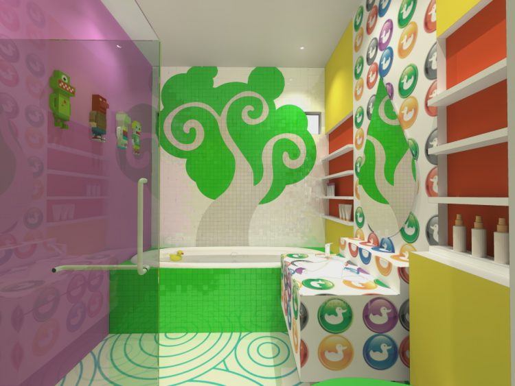 colorful kids bathroom ideas