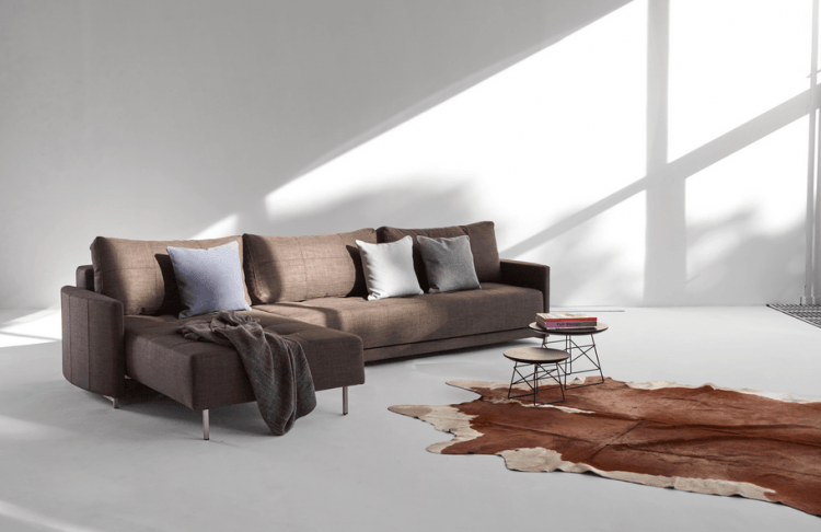 contemporary sectionals sofa with convertible design