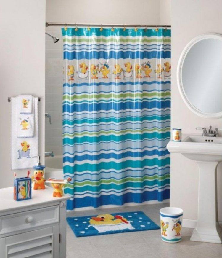 cool shower curtain for kids