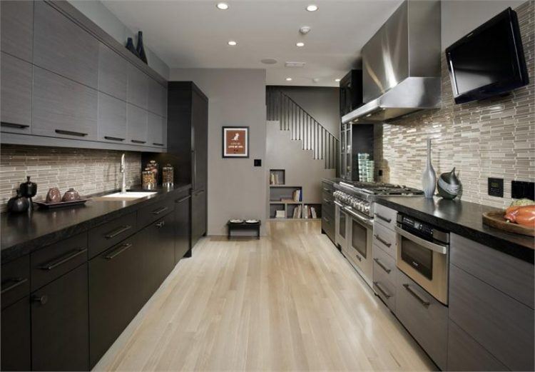 kitchen with stainless steel appliances