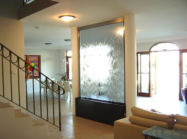 wall waterfall fountain