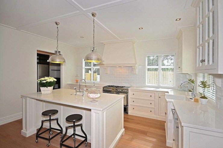 kitchen with hardwood flooring