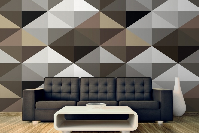 20 Living Room Designs With Geometric Patterns
