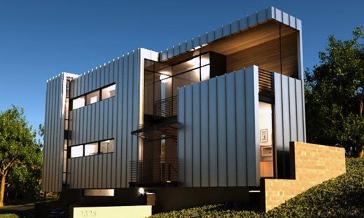 unique modern prefab home