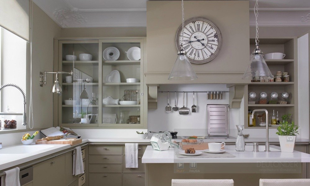 20 Beautiful Monochromatic Kitchen Designs