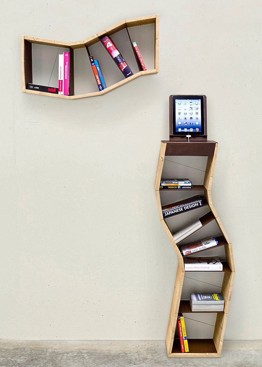 20 Awesome SpaceSaving Small Bookshelf Designs