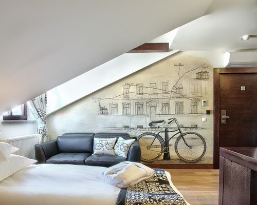 bike wall mural