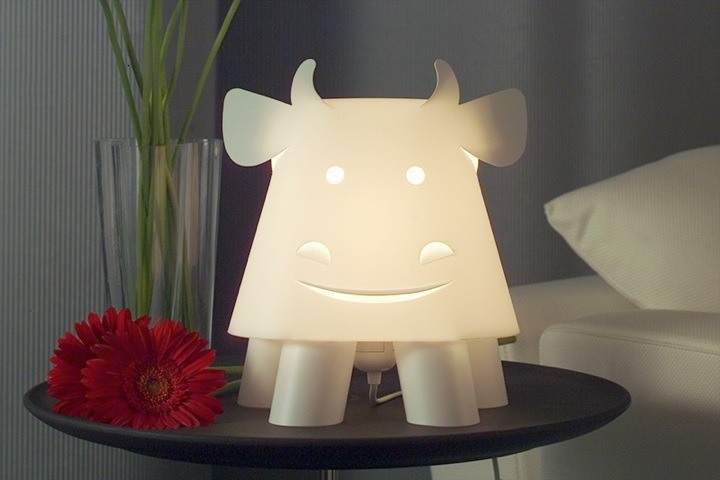 cool kids lamp with animal shape