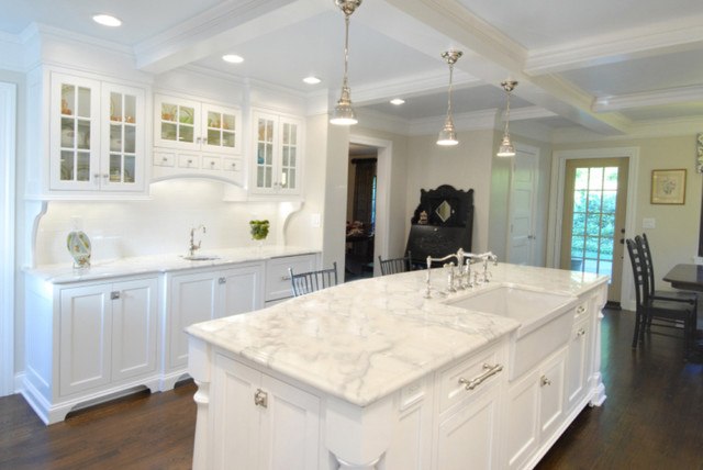 beautiful all white kitchen design
