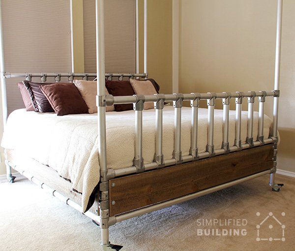 diy metal bed frame