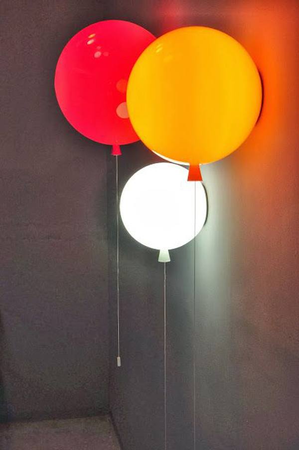 kids colorful balloon lamp