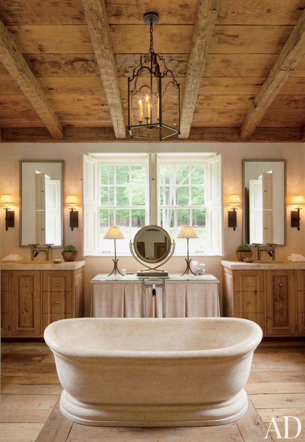 20 Wooden Ceilings Bathroom Ideas Housely