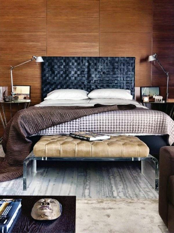 small bedroom design with masculine touch