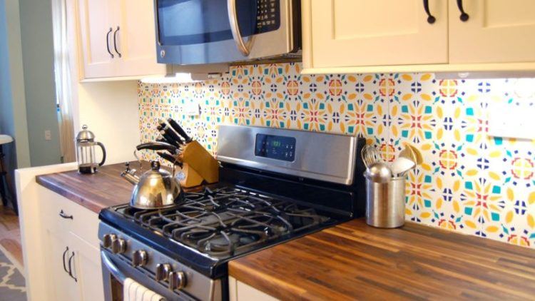 cool and trendy diy backsplash design