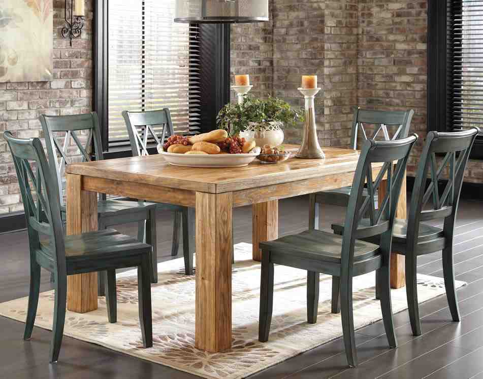 rustic kitchen table set at el dorado