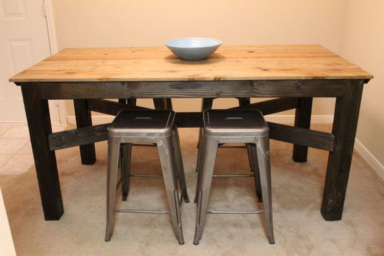 cool small rustic table