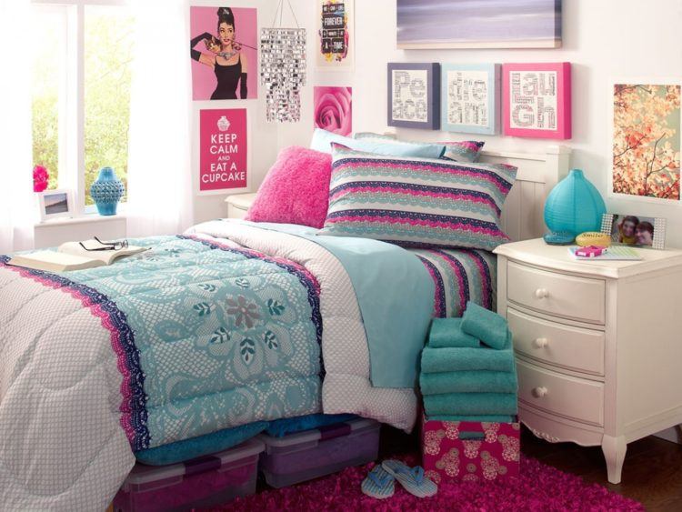 cute teen girl bedroom idea