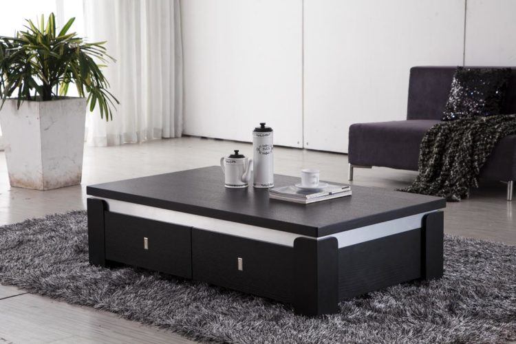 modern coffee table with no legs