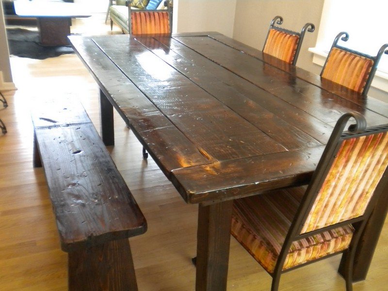 20 Amazing Rustic Kitchen Tables For Your Kitchen - Housely