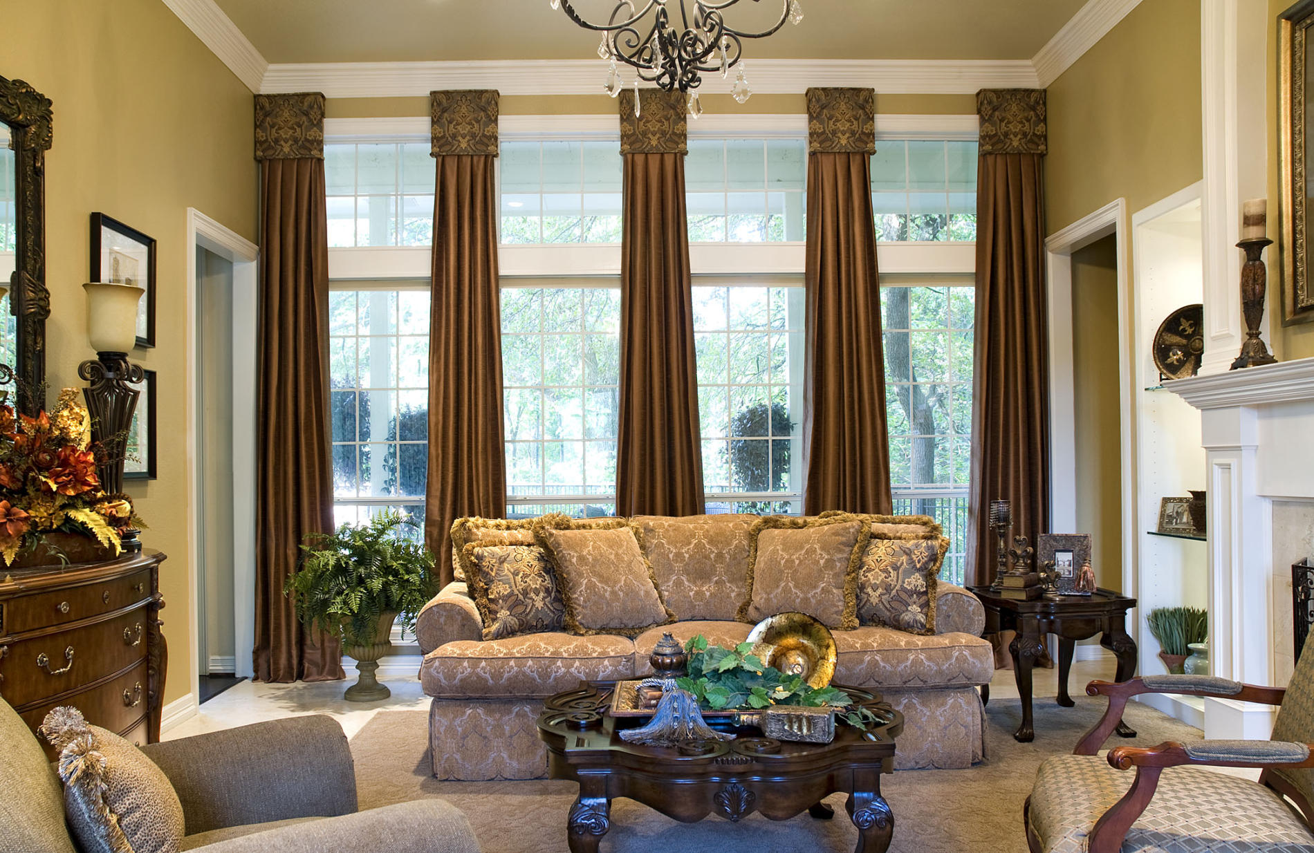 tuscan living room design ideas