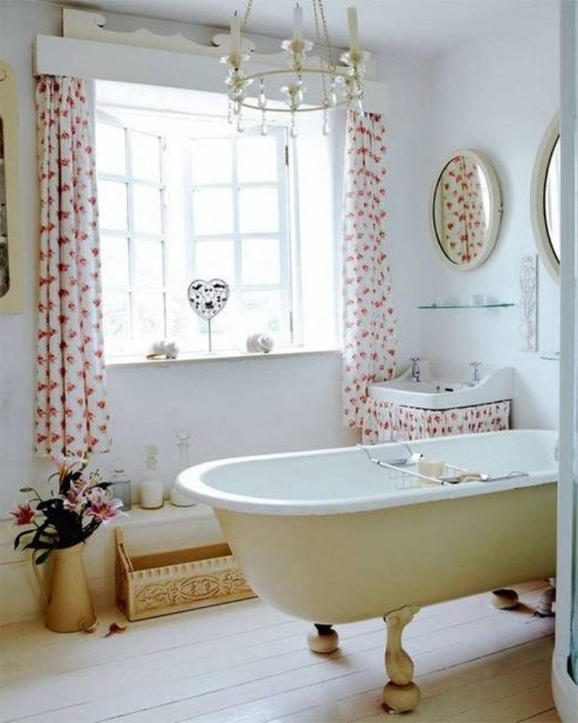 20 Ideas For Bathroom Window Curtains - Housely