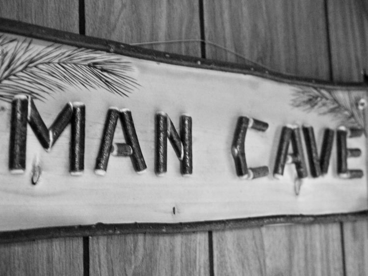 man cave sign