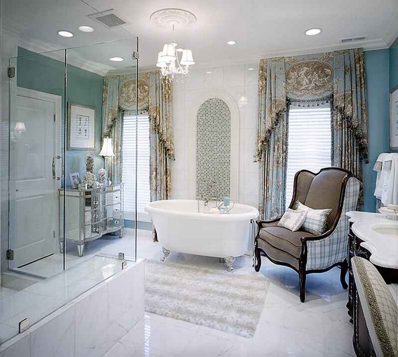 20 Ideas For Bathroom Window Curtains - Housely