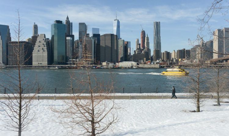 view of manhattan from brooklyn