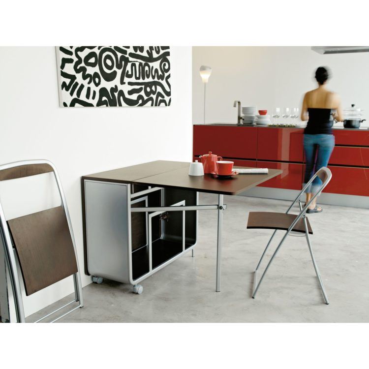 elegant folding table from wall