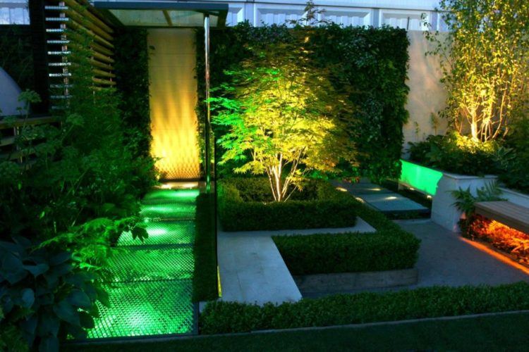 cool led lights for backyard 