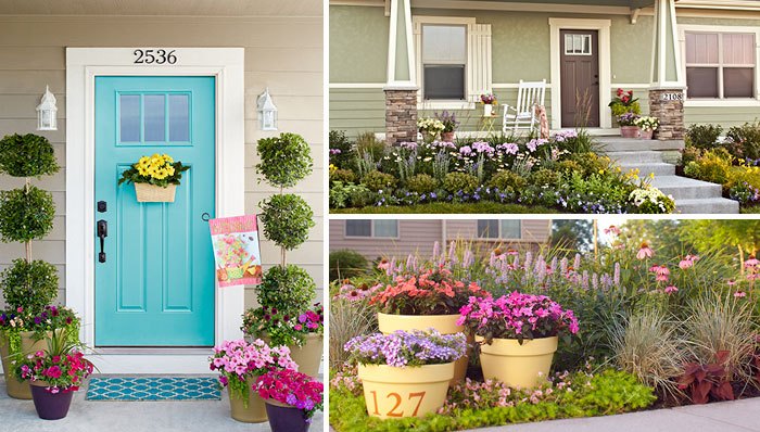 awesome colorful curb appeal