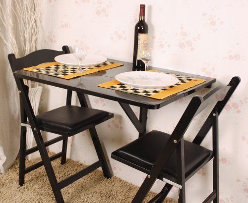 folding dining room table