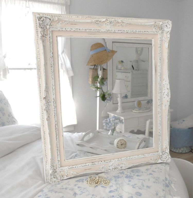 shabby frame used for decor