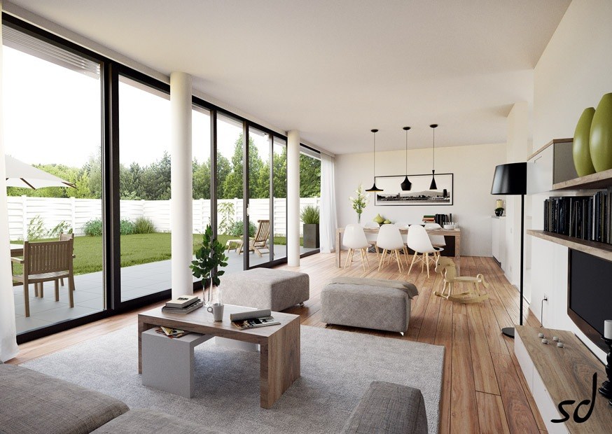 20 Living Rooms With Floor To Ceiling Windows Housely