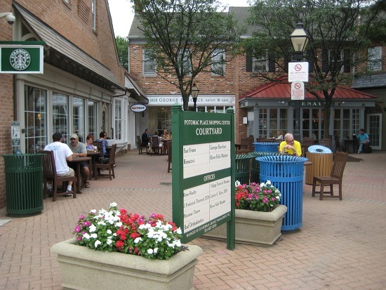 people shopping in potomac