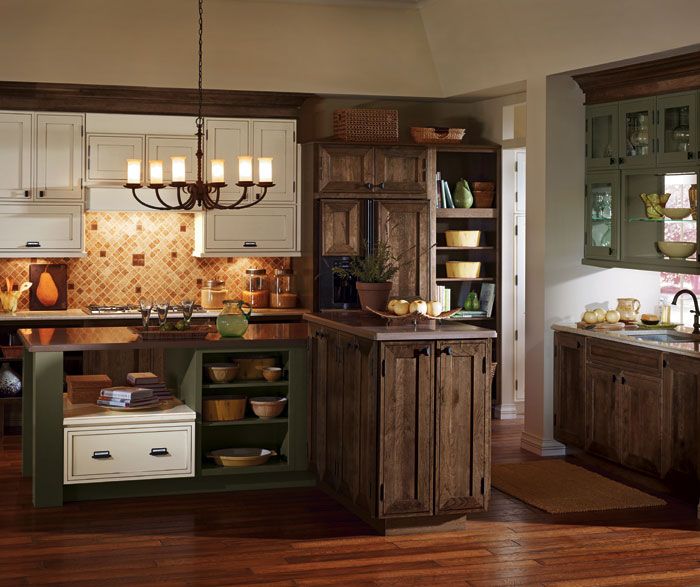 kitchen with hardwood flooring