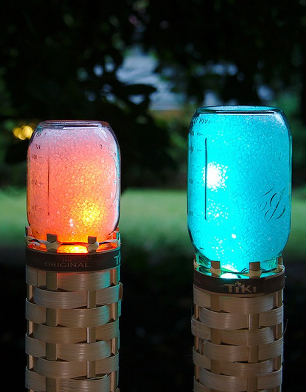 mason jar outdoor lights