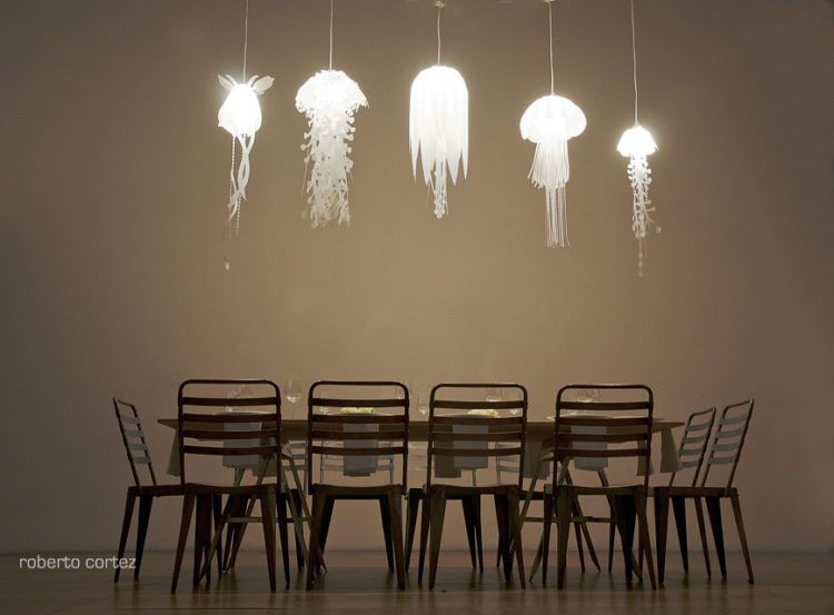 cool sea creature hanging lamps