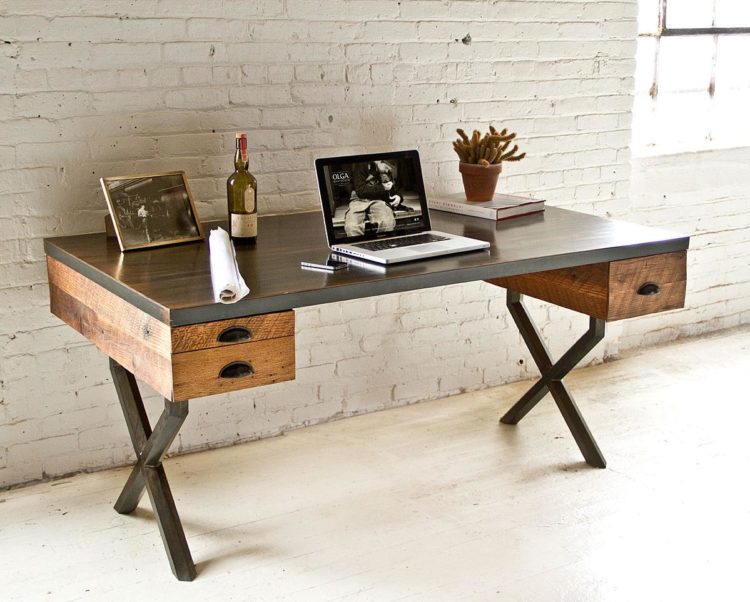 cool modern wooden desk