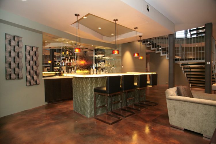 awesome modern home bar