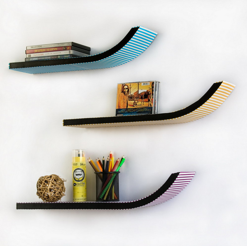 10 Ideas For Beautiful Decorative Wall Shelves Housely