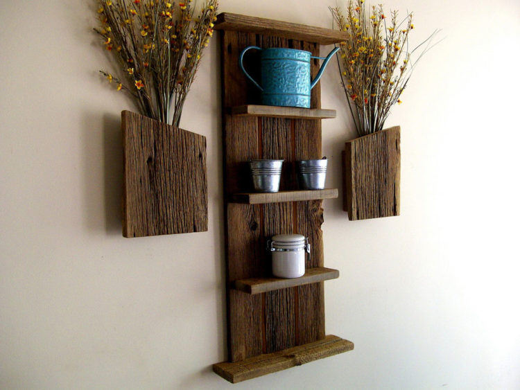 wooden wall shelves 